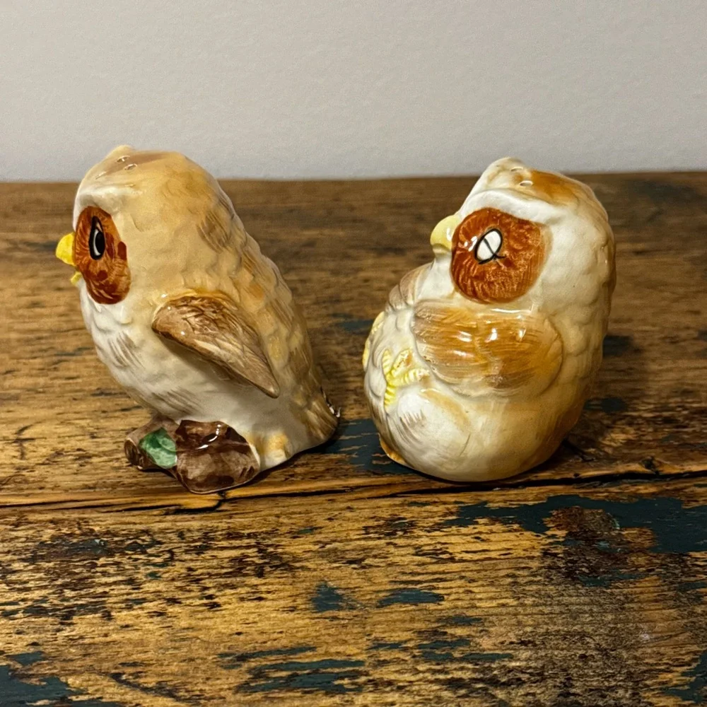 Otagiri Owl Salt and Pepper Shakers - Picture 2 of 9